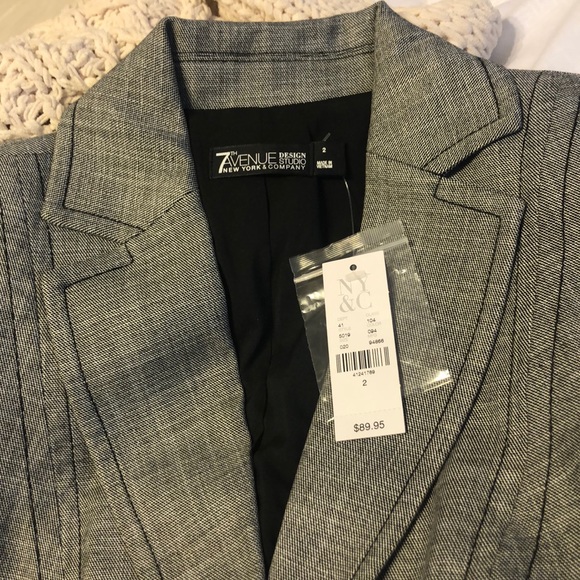 NY&Co Grey Jacket and Pants NWT!Can buy separately - Picture 2 of 8
